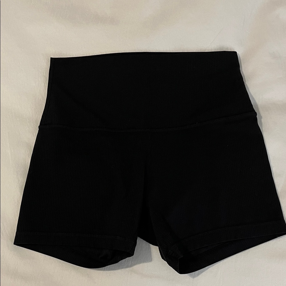 Lululemon Align High Rise 4” Short (Ribbed) - Picture 2 of 6